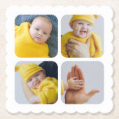 Eenvoudig uw eigen unieke foto aan te passen kartonnen onderzetters (Voorkant)