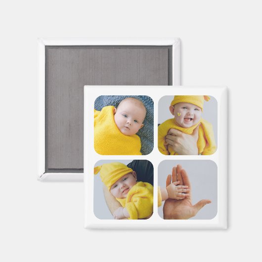 Eenvoudig uw eigen unieke foto aan te passen magneet (Voorkant / Achterkant)