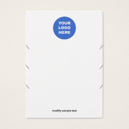 Eenvoudig Uw Logo 3 Kettingen armbanddisplay toevo Visitekaartje