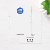 Eenvoudig Uw Logo 3 Kettingen armbanddisplay toevo Visitekaartje (Bureau)