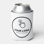 Eenvoudig uw Logo-aangepaste lage minima uploaden Blikjeskoeler (Blikje Voorkant)