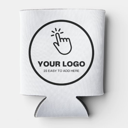 Eenvoudig uw Logo-aangepaste lage minima uploaden Blikjeskoeler (Voorkant)