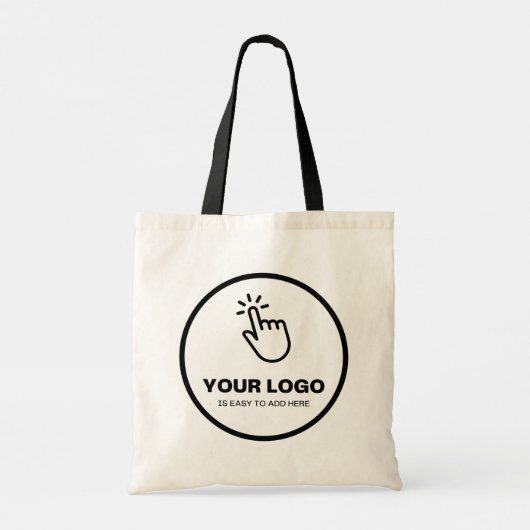 Eenvoudig uw Logo-aangepaste lage minima uploaden Tote Bag (Achterkant)