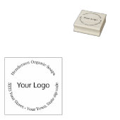 Eenvoudig uw Logo-bedrijfsadres Rubberstempel (Gestempeld)