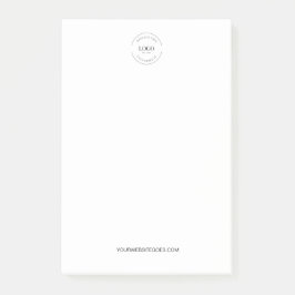 Eenvoudig Uw Logo en website Promotie Business Post-it® Notes