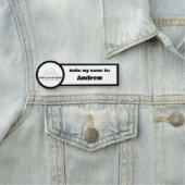 Eenvoudig uw Logo Hallo Naamplaatje (In situ)