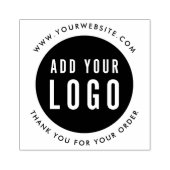 Eenvoudig Uw Logo website toevoegen Business Bedan Rubberstempel (Afrduk)