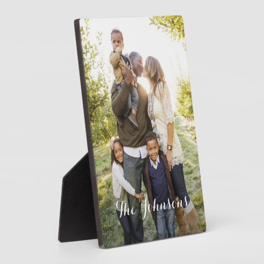 Eenvoudig uw persoonlijke foto met Easel Fotoplaat (Zijkant)