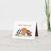 Eenvoudig Vaderdag-sportbedekking Alle sterventila Kaart (Voorkant)