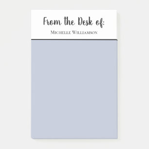 Eenvoudig van het bureau van Elegant Typography Pa Post-it® Notes