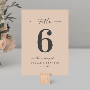 Eenvoudig, vast, champagne Yellow Gold Weddenschap Kaart