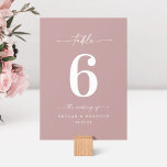 Eenvoudig, vast, robuust, krachtig, roze huwelijk kaart<br><div class="desc">Eenvoudige, vaste kleurstof, robuust, roze weddenschappen, inwendige tabelnummers. Deze moderne Kaart van de Kiekenlijst is eenvoudig klassiek en elegant met een duidelijke stevige achtergrondkleur en een de calligrafiedoopvont van het handtekeningsmanuscript met staarten. Getoond in de nieuwe Colorway. Beschikbaar in verscheidene kleurenopties, of voel vrij om de kleuren van binnen de...</div>