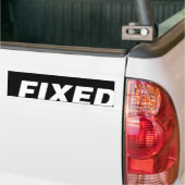 Eenvoudig vast vistuig - Bike Decal - Kleur aanpas Bumpersticker (Op Truck)