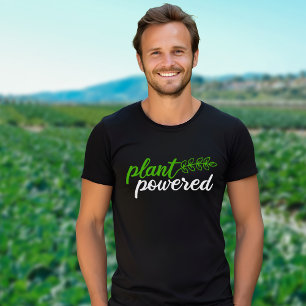 Eenvoudig Veganistisch Plant aangedreven (unisex) T-shirt