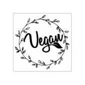 Eenvoudig Veganistisch Rubberstempel (Afrduk)
