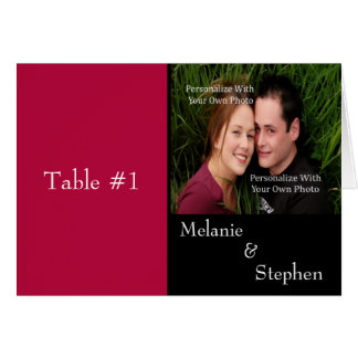 Eenvoudig verbluffende Radiant Red Photo Table Car