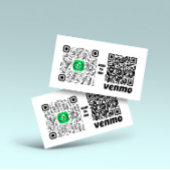 Eenvoudig verlopen QR-codebetalingsproces Visitekaartje