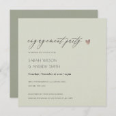 EENVOUDIG VERLOVING VOOR GRIJZEN VAN GOLD KAART (Voorkant / Achterkant)