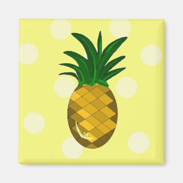 Eenvoudig verse ananas magneet