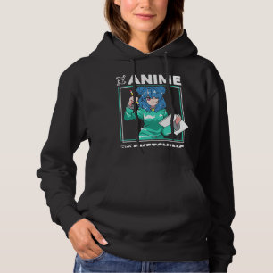 Eenvoudig verstoord door Anime en Sketching Anime  Hoodie