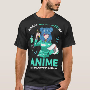 Eenvoudig verstoord door Anime en Sketching Anime  T-shirt