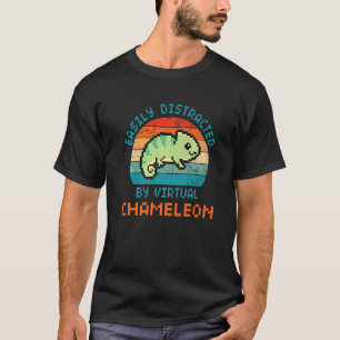 Eenvoudig verstoord door Chameleon Virtual Pets vo T-shirt