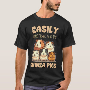 Eenvoudig verstoord door de Guinese varkens Joke T-shirt