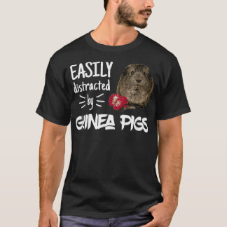 Eenvoudig verstoord door de Guinese varkens T Pigg T-shirt