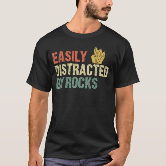 Eenvoudig verstoord door de Rocks Geology T-shirt (Voorkant)