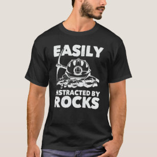 Eenvoudig verstoord door de Rocks Geology T-shirt