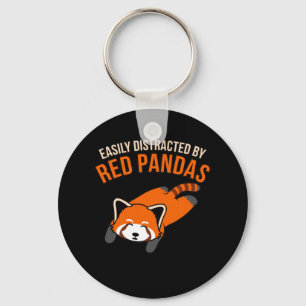 Eenvoudig verstoord door de rode pandas (Panda-ove Sleutelhanger