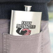 Eenvoudig verstoord door eekhoorns en wijn flacon (Voorbeeld)