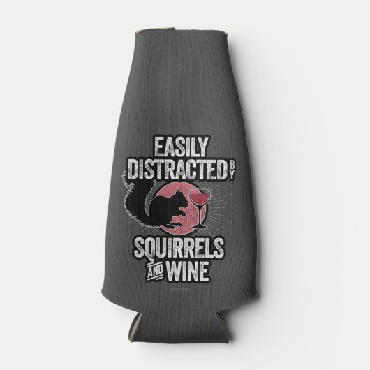 Eenvoudig verstoord door eekhoorns en wijn flesjeskoeler (Voorkant)