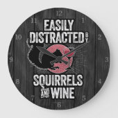 Eenvoudig verstoord door eekhoorns en wijn grote klok (Voorkant)