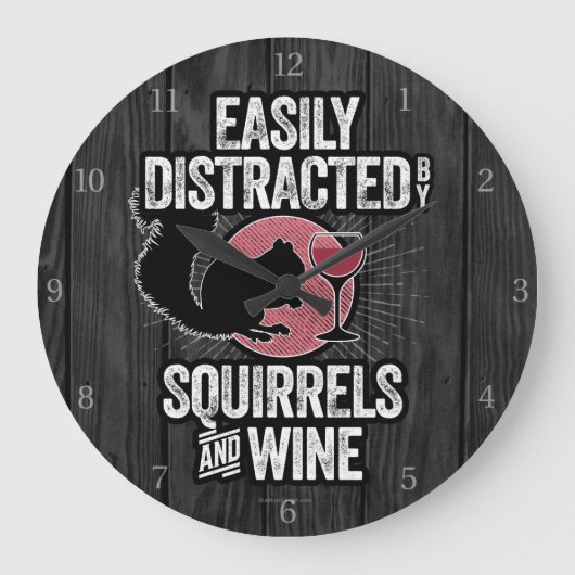 Eenvoudig verstoord door eekhoorns en wijn grote klok (Voorkant)