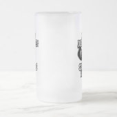 Eenvoudig verstoord door eekhoorns en wijn matglas bierpul (Center)