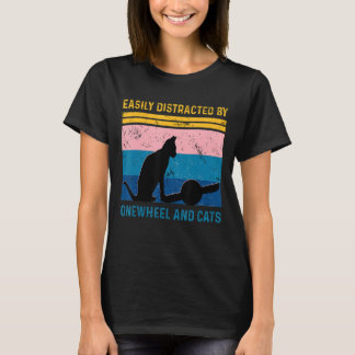 Eenvoudig verstoord door één wiel en één wiel e t-shirt