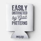 Eenvoudig verstoord door grijppatronen blikjeskoeler (Achterkant)