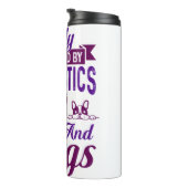 Eenvoudig verstoord door gymnastiek en honden thermosbeker (Geroteerd rechts)