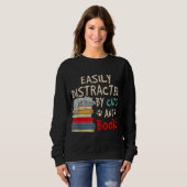 Eenvoudig verstoord door katten en boeken - Kat en Trui (Voorkant volledig)