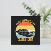 Eenvoudig verstoord door klassieke auto's (Staand voorkant)