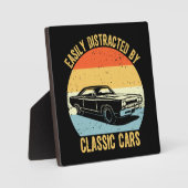 Eenvoudig verstoord door klassieke auto's fotoplaat (Voorkant)