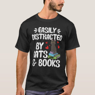 Eenvoudig verstoord door kratten en boeken t-shirt