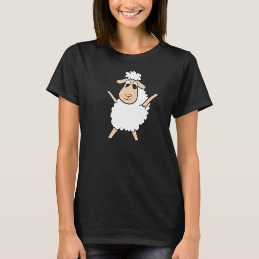 Eenvoudig verstoord door lammeren van Funny Lamb. T-shirt (Voorkant)