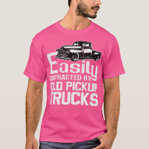Eenvoudig verstoord door oude ophaalwagens t-shirt