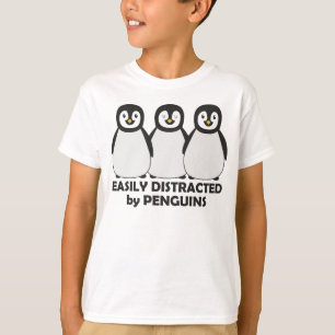 Eenvoudig verstoord door pinguïns t-shirt