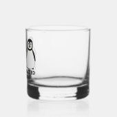 Eenvoudig verstoord door pinguïns whisky glas (Links)