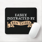 Eenvoudig verstoord door Ren Faires Muismat (Met muis)