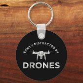 Eenvoudig verstoord door rondes sleutelhanger (Voorkant)