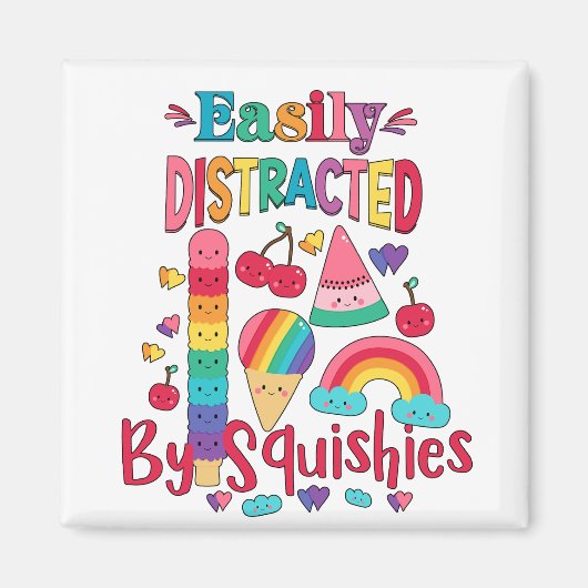 Eenvoudig verstoord door vierkante mazen magneet (Voorkant)